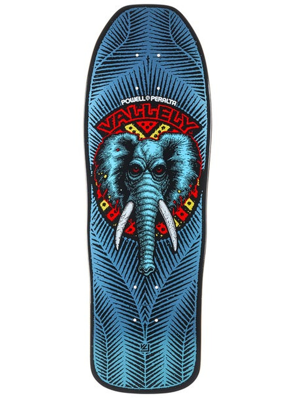 Powell-Peralta Vallely Elephant Deck 10" (Blue Foil)