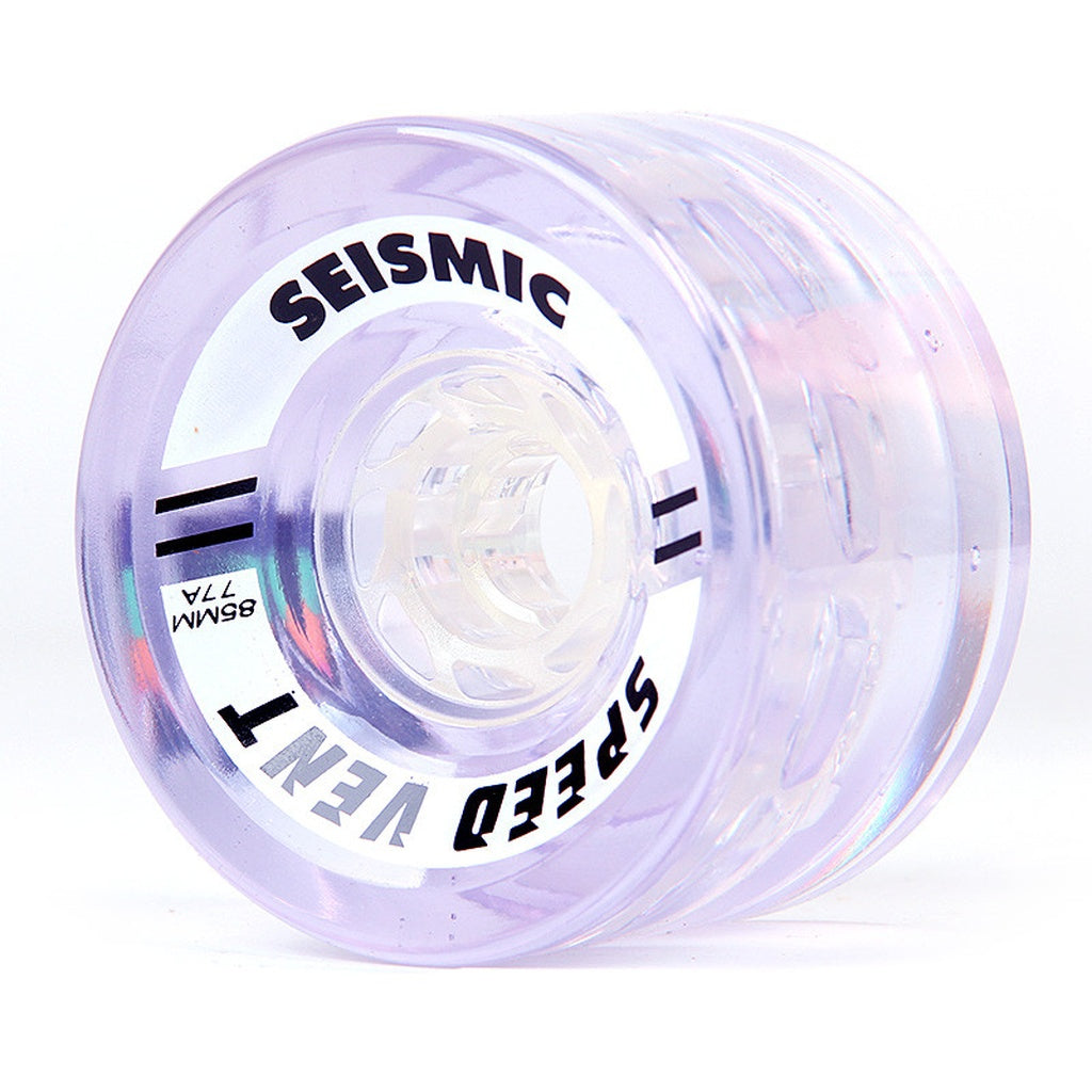 Seismic Speed Vent 85 mm (77A) – Clear Purple