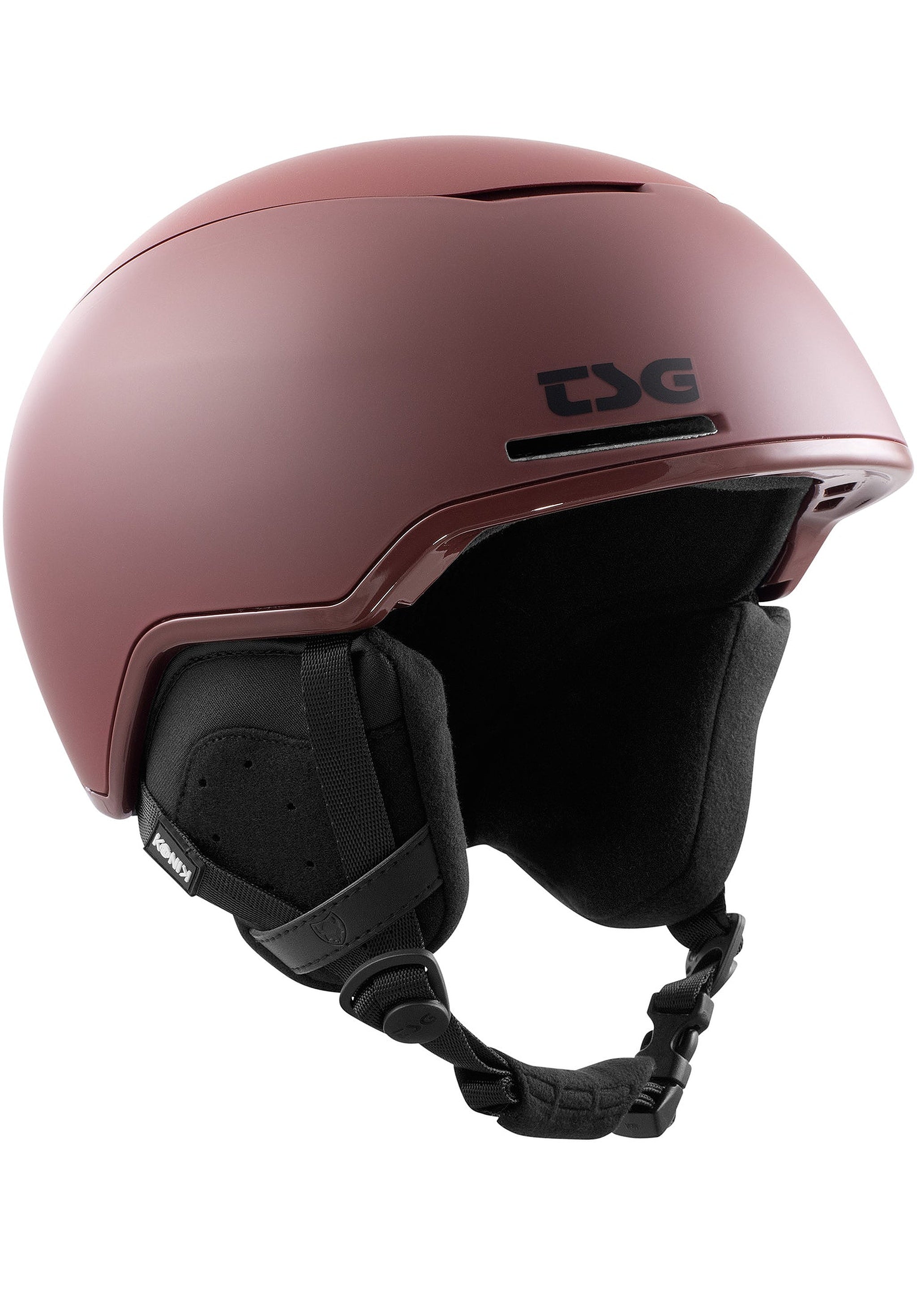 TSG Konik 2.0 Snowboard- / Skihelm Solid Color Satin Oxblood (S/M)
