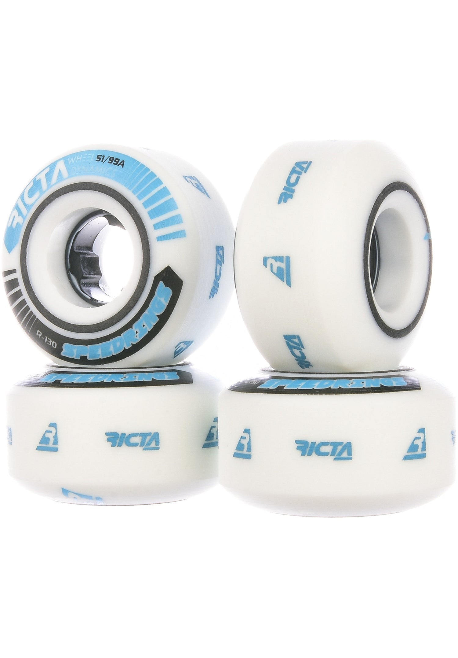Ricta Speedrings Slim 99A Skateboard-Rollen (4er-Set)
