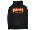 Thrasher Kinder Hoody "Flame" (Black) - S