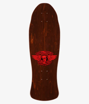 POWELL-PERALTA CABALLERO STREET 9.625" SKATEBOARD DECK (RED BROWN STAIN)