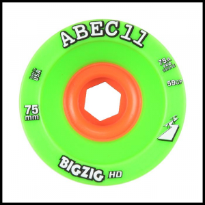 ABEC11 WHEELS 75MM BIGZIG HD - Durete- 75A