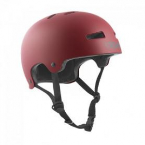 TSG Helmet Evolution Solid Color Satin Oxblood - Taile- L/XL