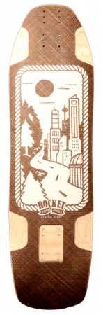 ROCKET LONGBOARDS Classic Scout - Longboard Deck 2023