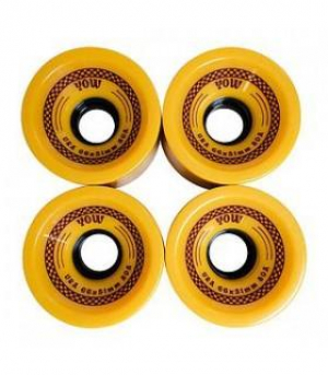 Ura Wheels 66mmx51mm  Mustard shr 80a Yow Wheels Pack