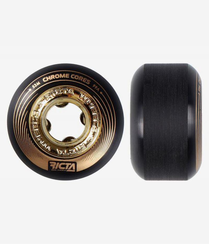 Wheels Ricta Chrome black 53mm 99a 