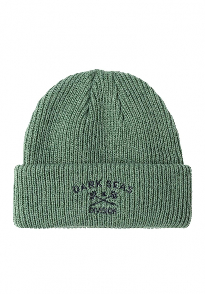 Beanie Dark Seas Cruiser green