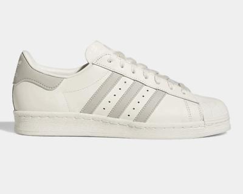 Adidas Superstar 82 Cloud Weiß Metall Grau - Größe 40