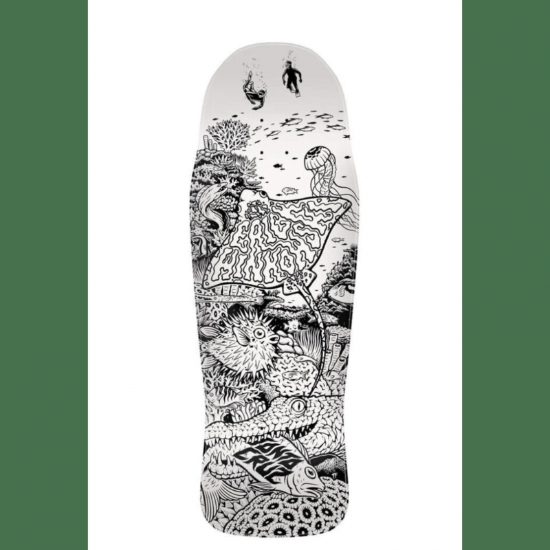 Santa Cruz Winkowski Aquatic My Colorway shaped white 10,3