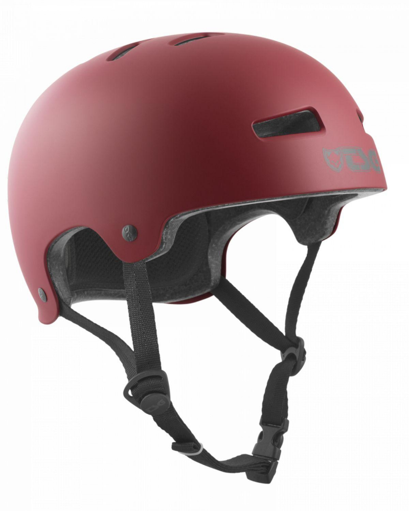 TSG Helmet Evolution Solid Color Satin Oxblood - Taile- L/XL