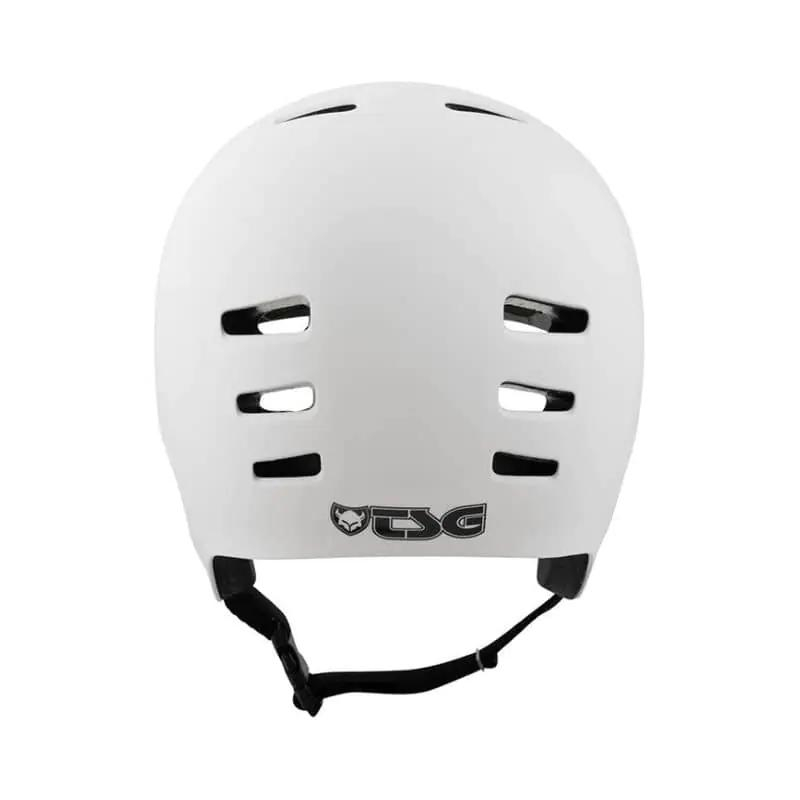 TSG Helmet Solid Color injected white S/M